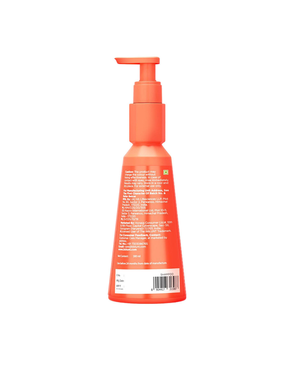 BBlunt Advanced Smoothening) Shampoo (300ml)