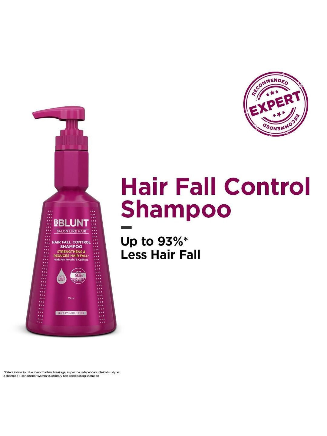 BBlunt Hairfall Control Shampoo (650ml)