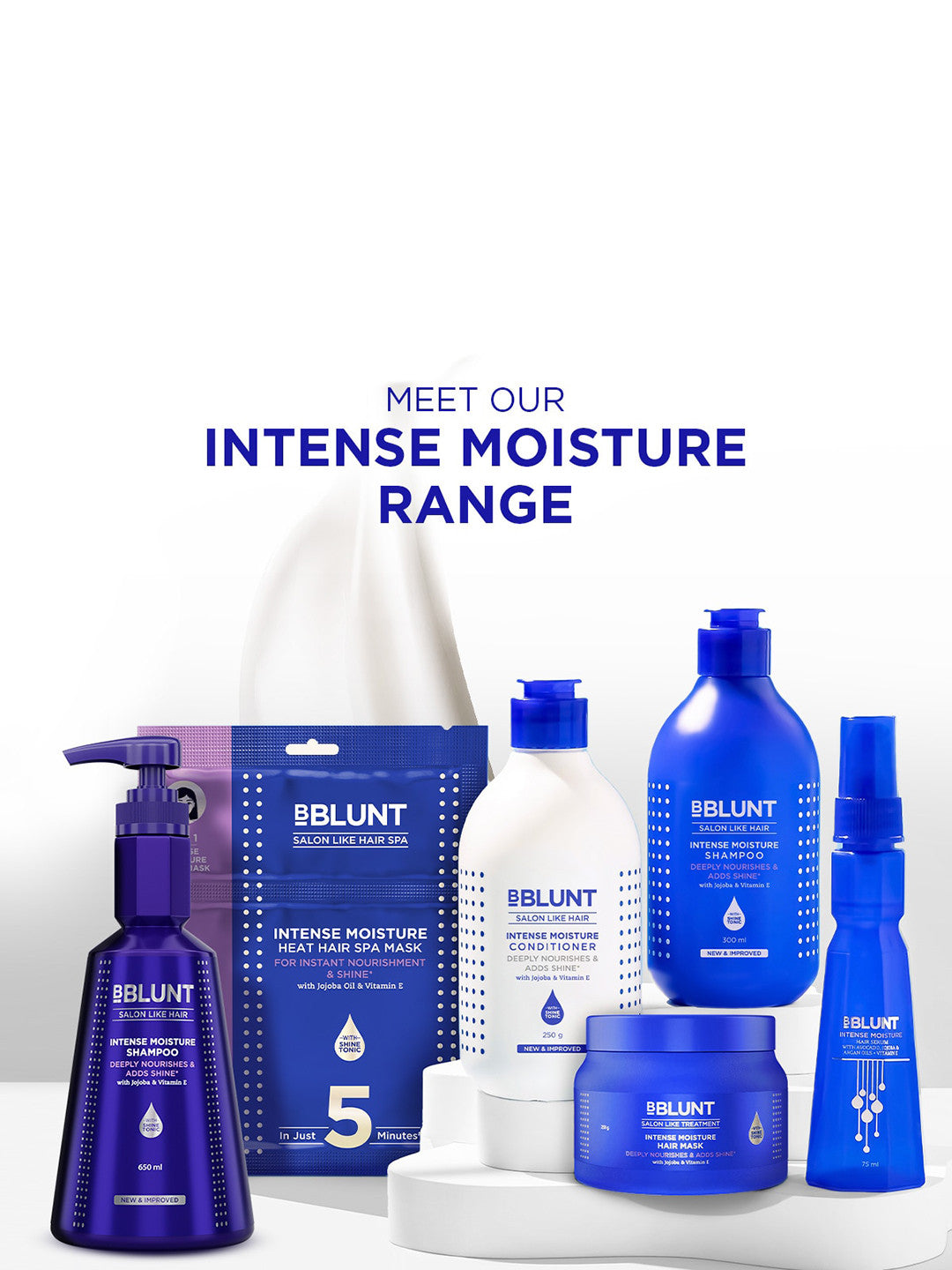 BBlunt Intense Moisture Shampoo (650ml)