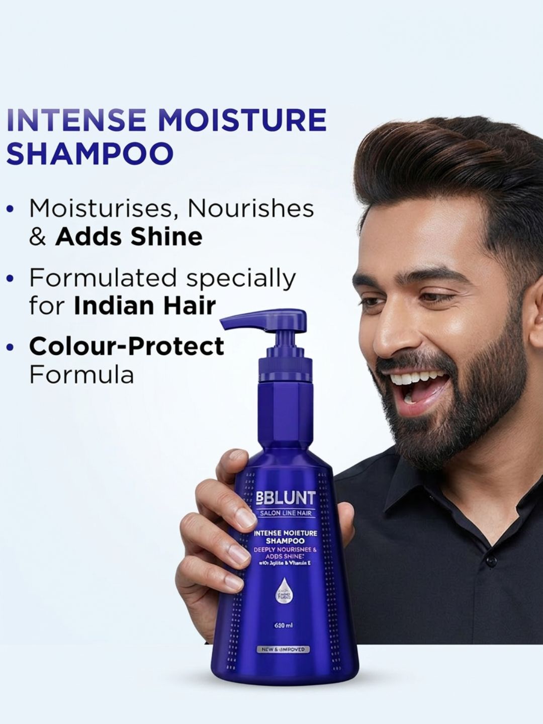 BBlunt Intense Moisture Shampoo (650ml)