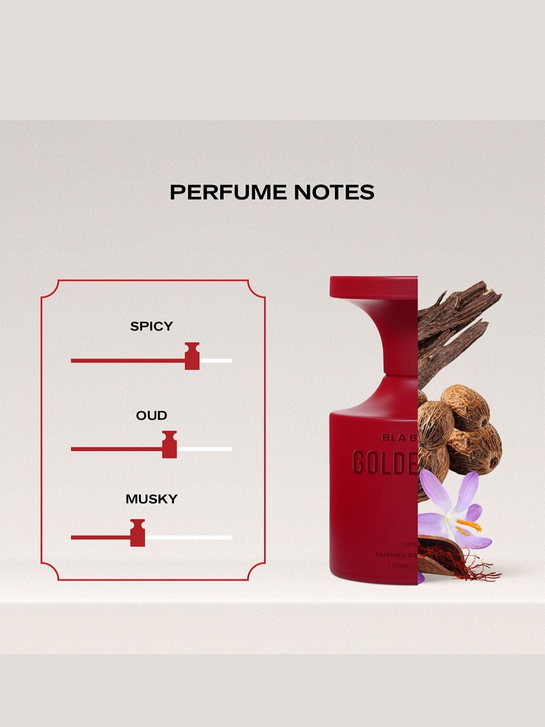 BLA BLI BLU Golden Oud Long Lasting Perfume (100 ml)