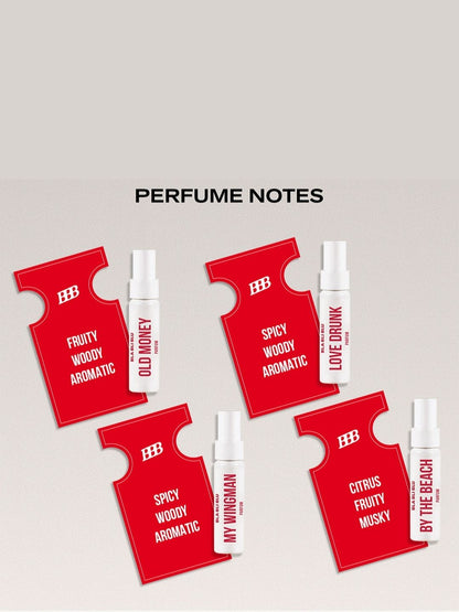 BLA BLI BLU Men's Pocket Perfume Gift Set (4 x 7ml)
