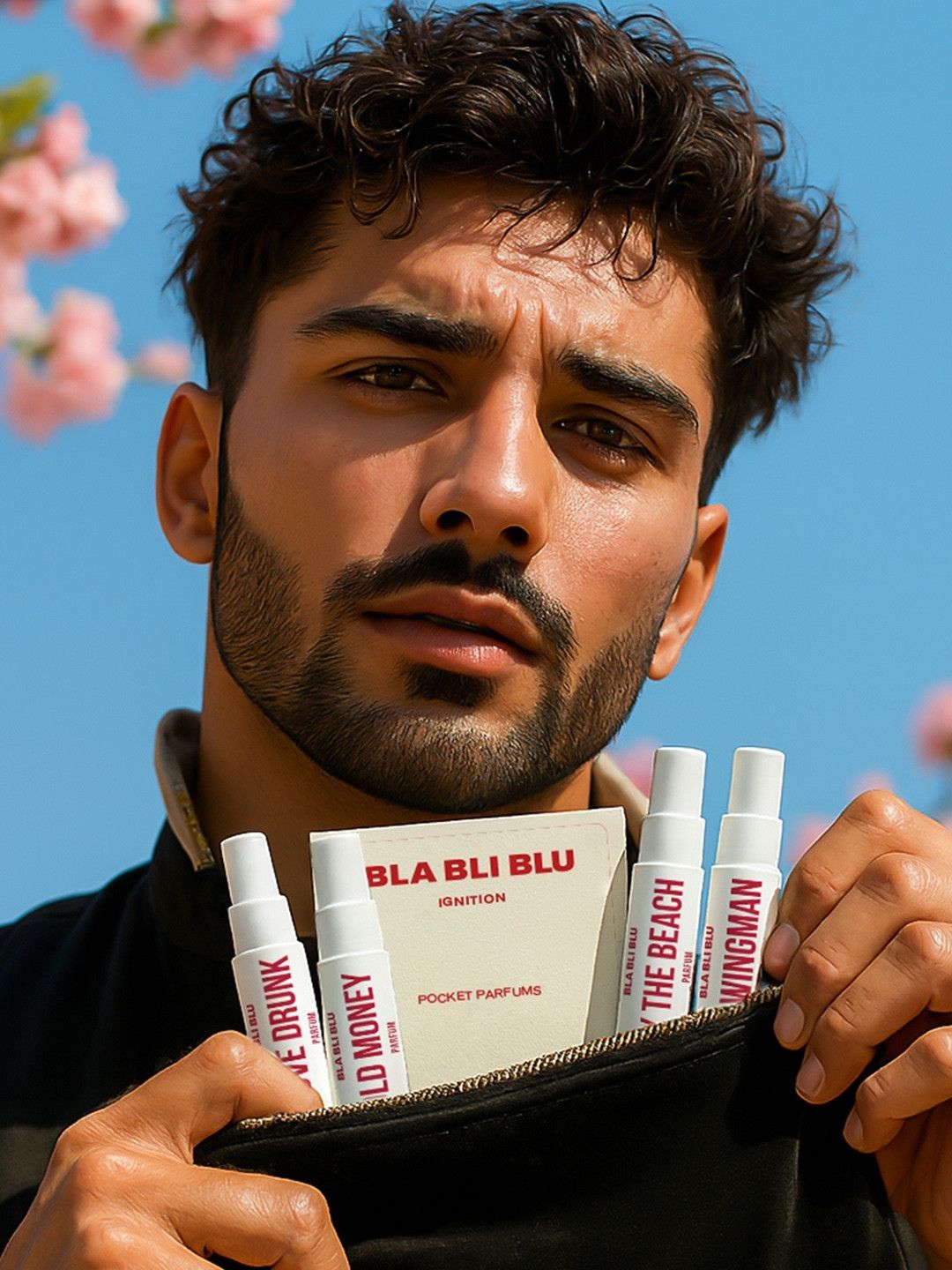 BLA BLI BLU Men's Pocket Perfume Gift Set (4 x 7ml)