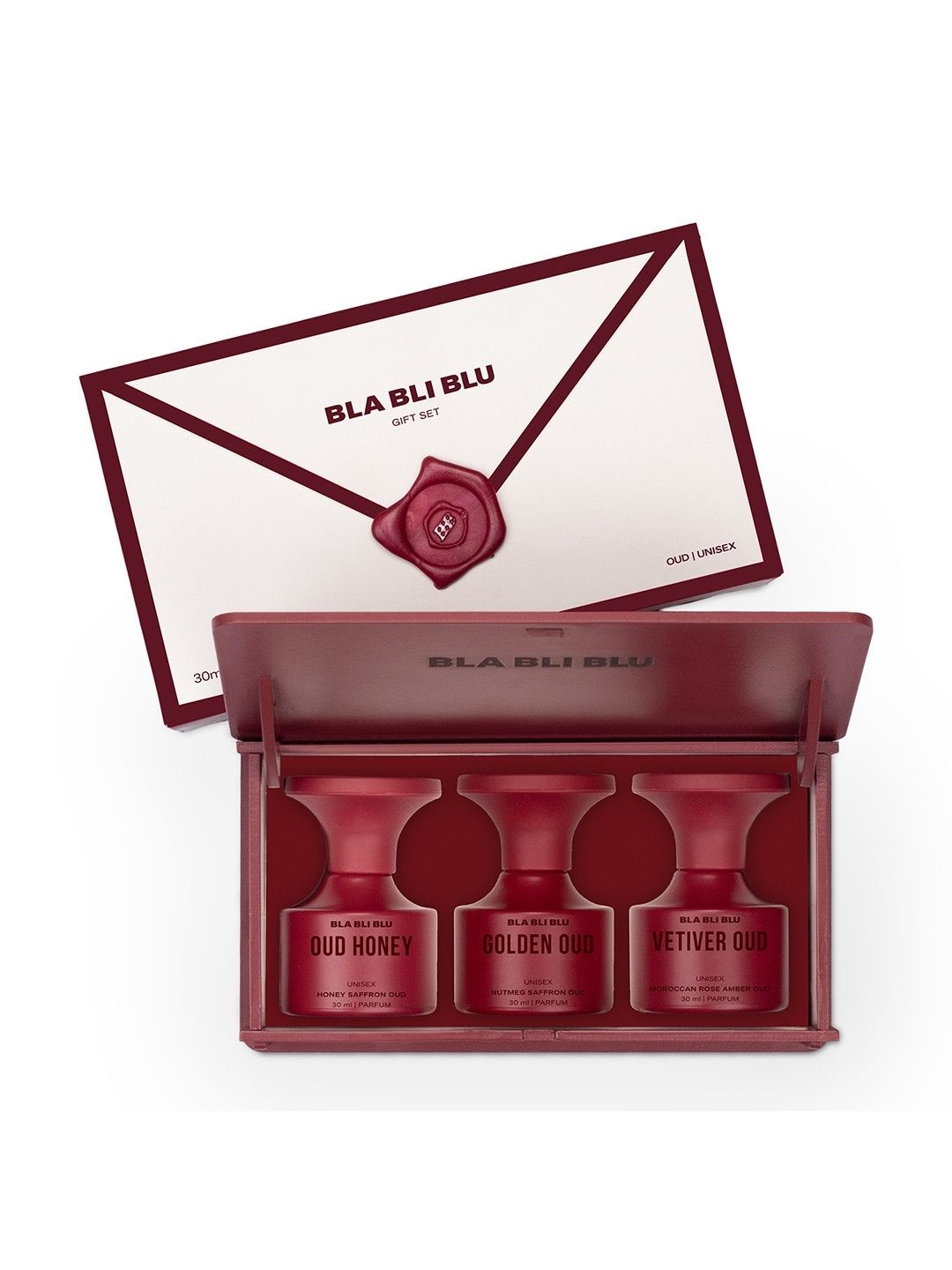BLA BLI BLU Oud Perfume Gift Set (3 X 30ml )