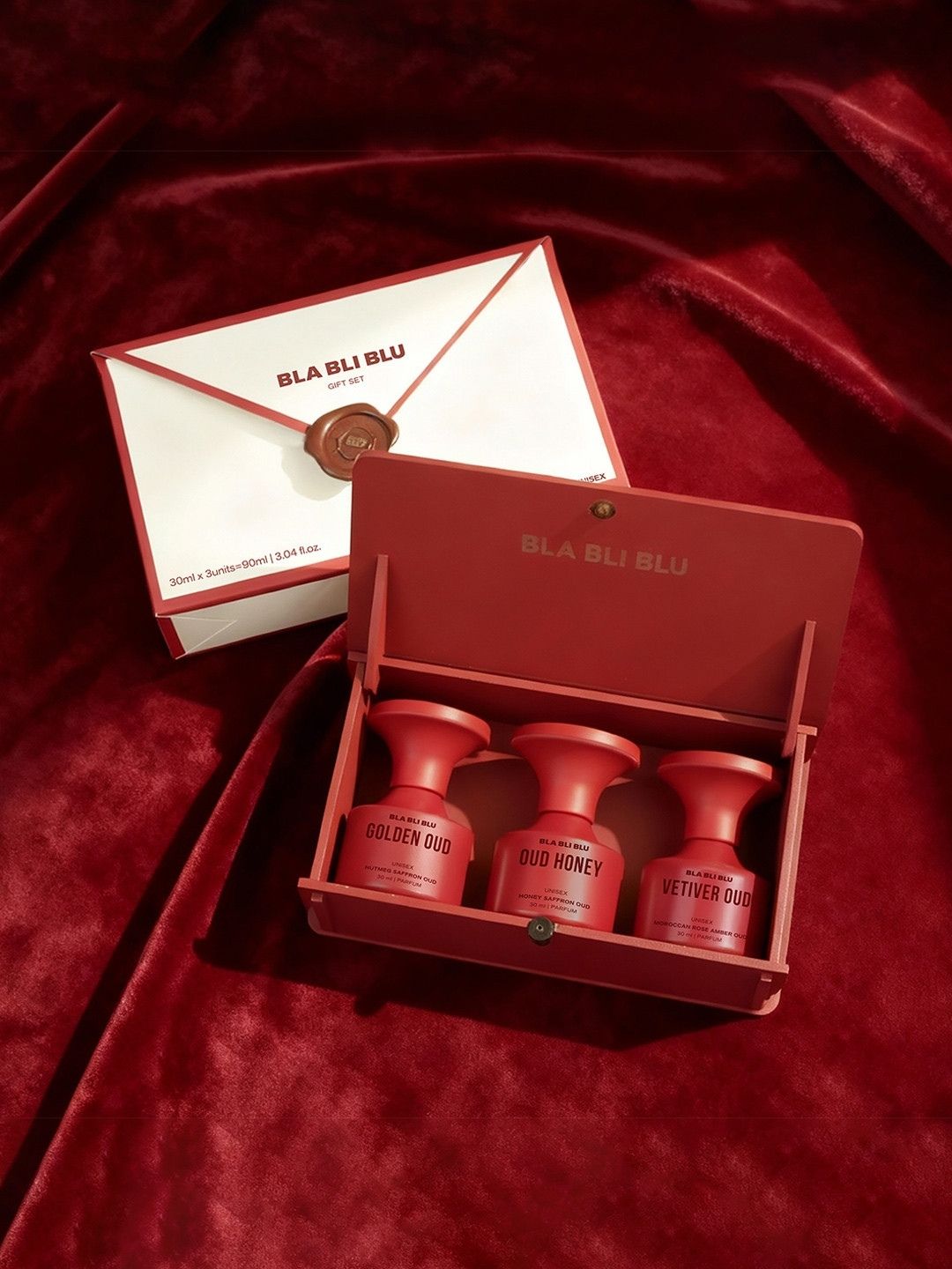 BLA BLI BLU Oud Perfume Gift Set (3 X 30ml )
