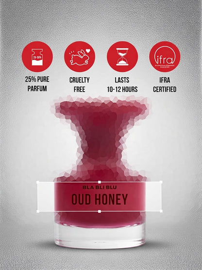 BLA BLI BLU Oud Honey Long Lasting Perfume (100 ml)