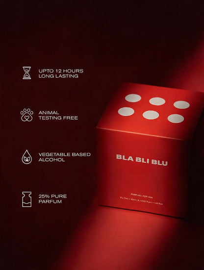 BLA BLI BLU Perfume Trial Pack (6 x 7ml )