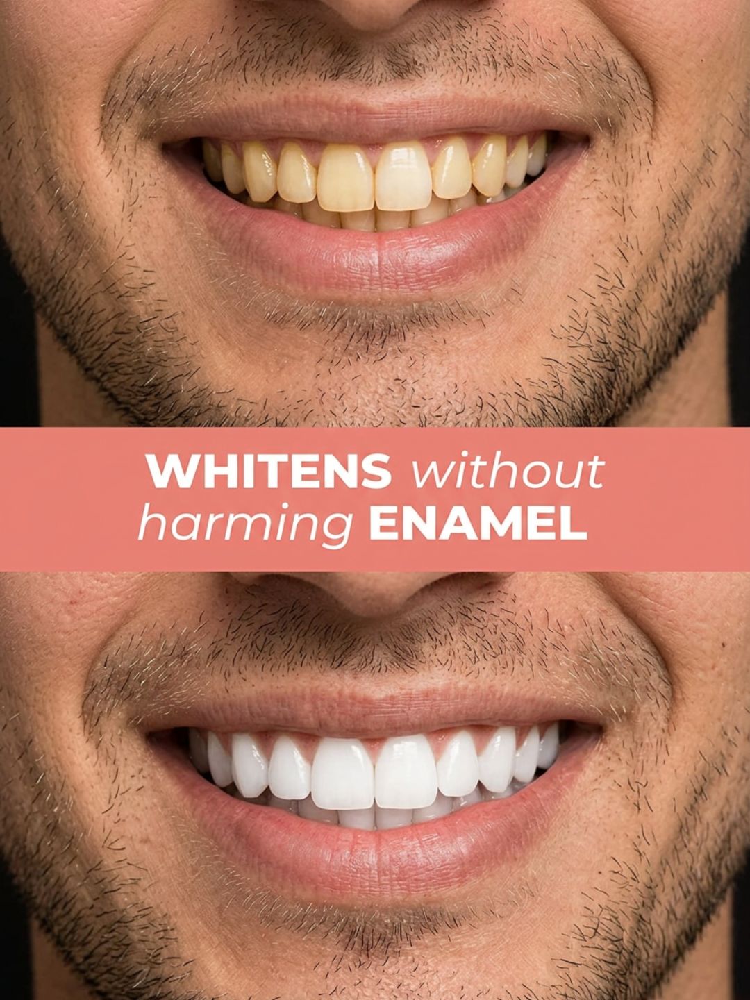 Better Bright Peach Mint 5% HAp + n-HA Fluoride-Free SLS-Free Toothpaste, 2 x 100g
