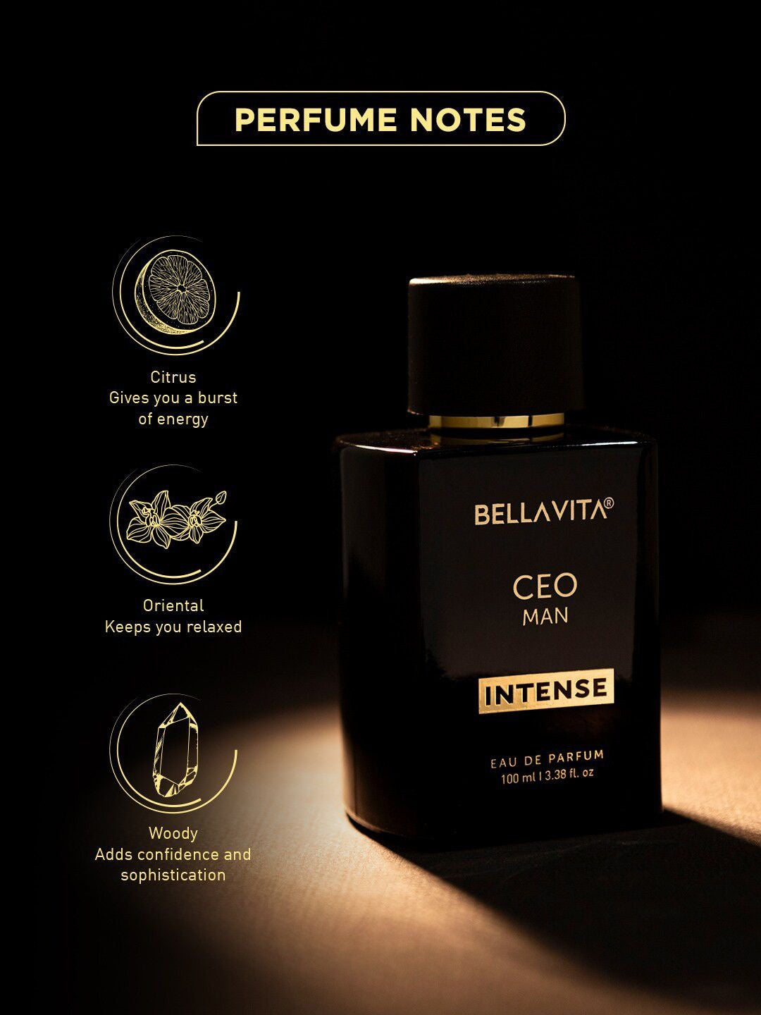 Bellavita Ceo Man Intense Long Lasting Perfume (100ml)