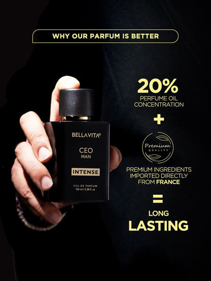 Bellavita Ceo Man Intense Long Lasting Perfume (100ml)