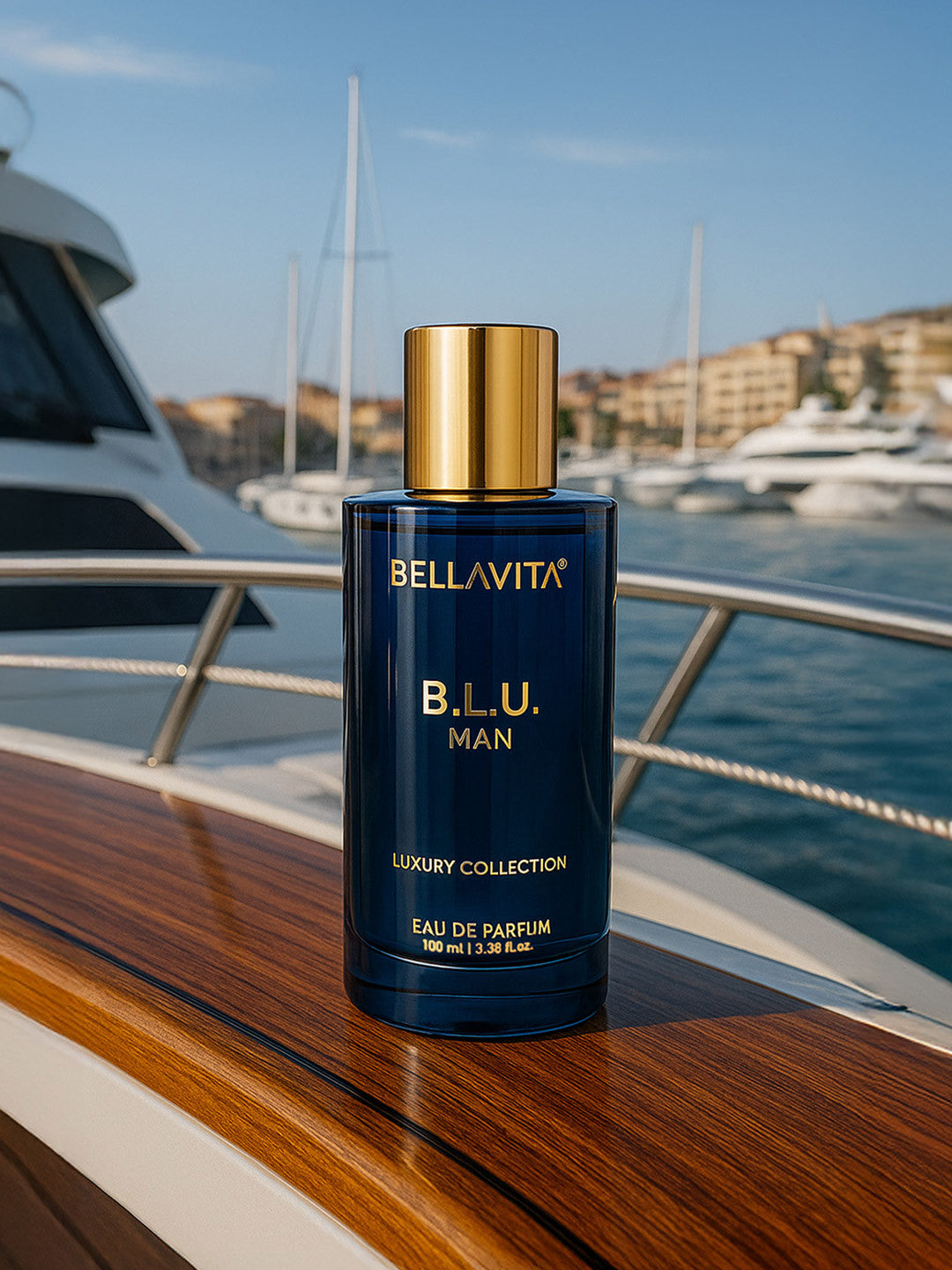 Bellavita B.L.U. Man Long Lasting Perfume (100ml)