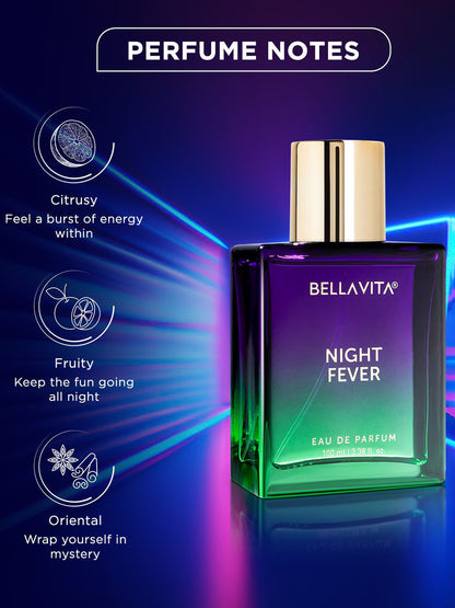 Bellavita Night Fever Long Lasting Perfume (100ml)