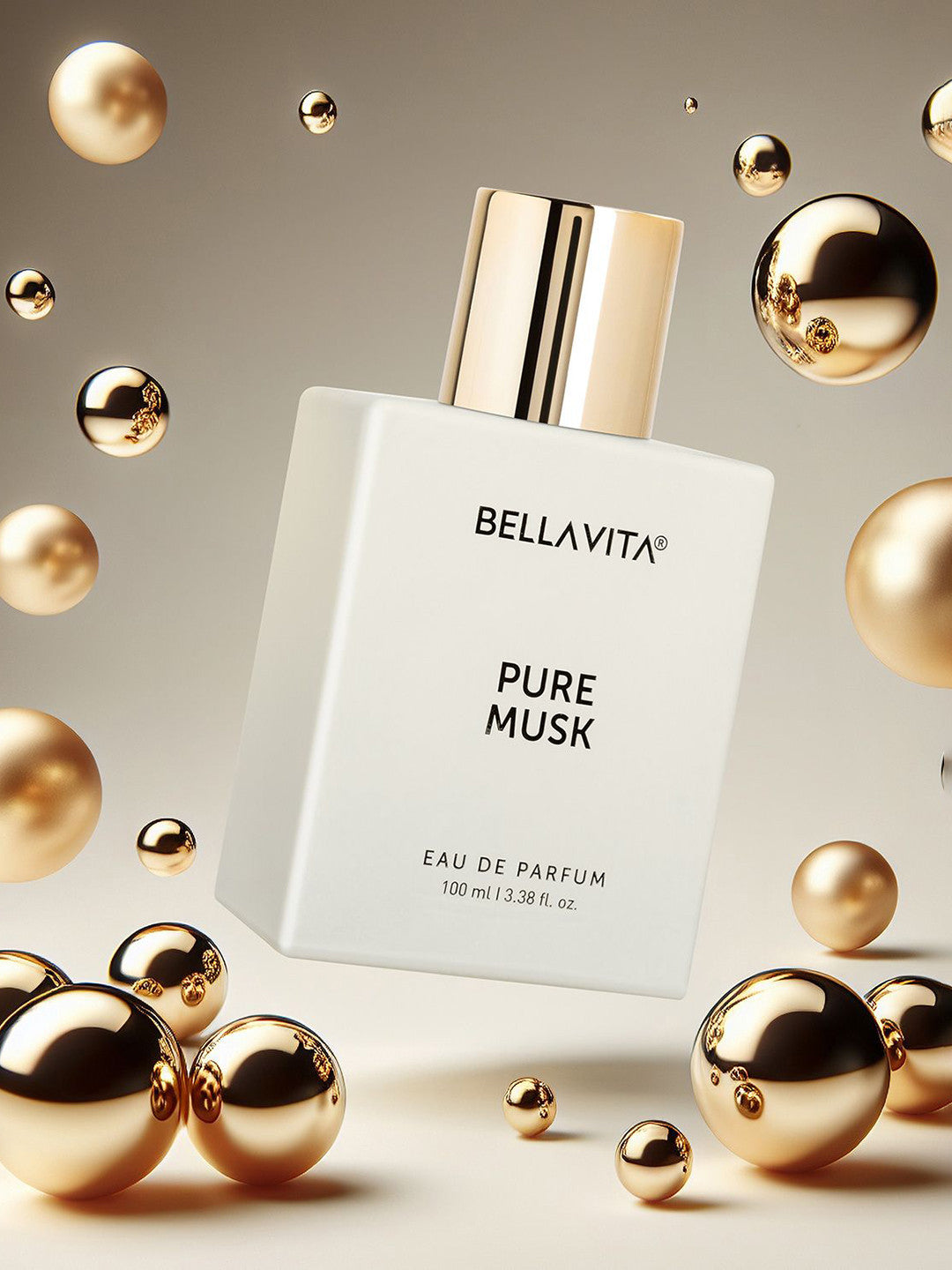 Bellavita Pure Musk Long Lasting Perfume (100ml)