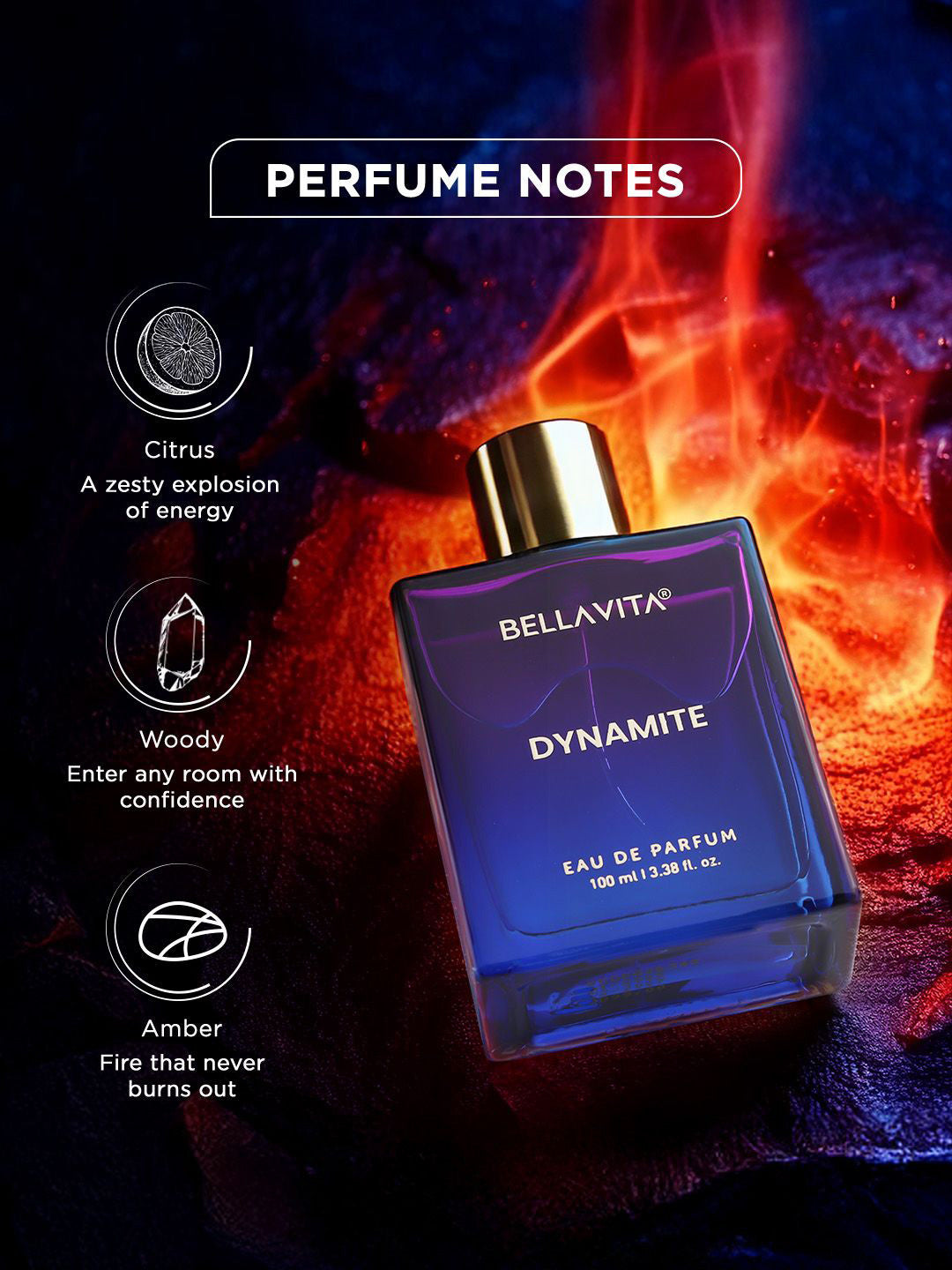 Bellavita Dynamite Long Lasting Perfume (100ml)