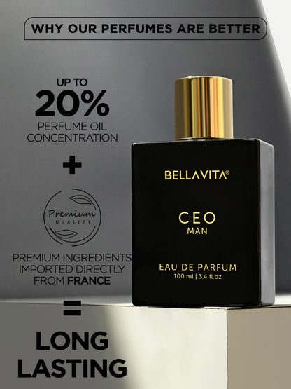 Bellavita Ceo Man Long Lasting Perfume (100ml)