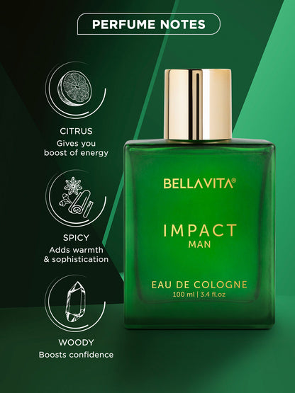 Bellavita Impact Man Cologne (100ml)
