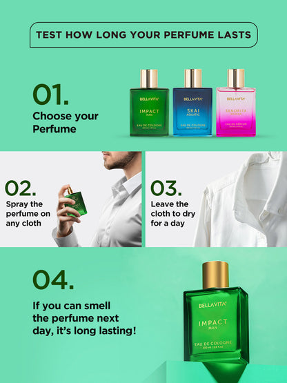Bellavita Impact Man Cologne (100ml)