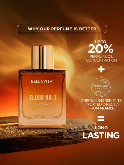 Bellavita Elixir No.1 Long Lasting Perfume (100ml)