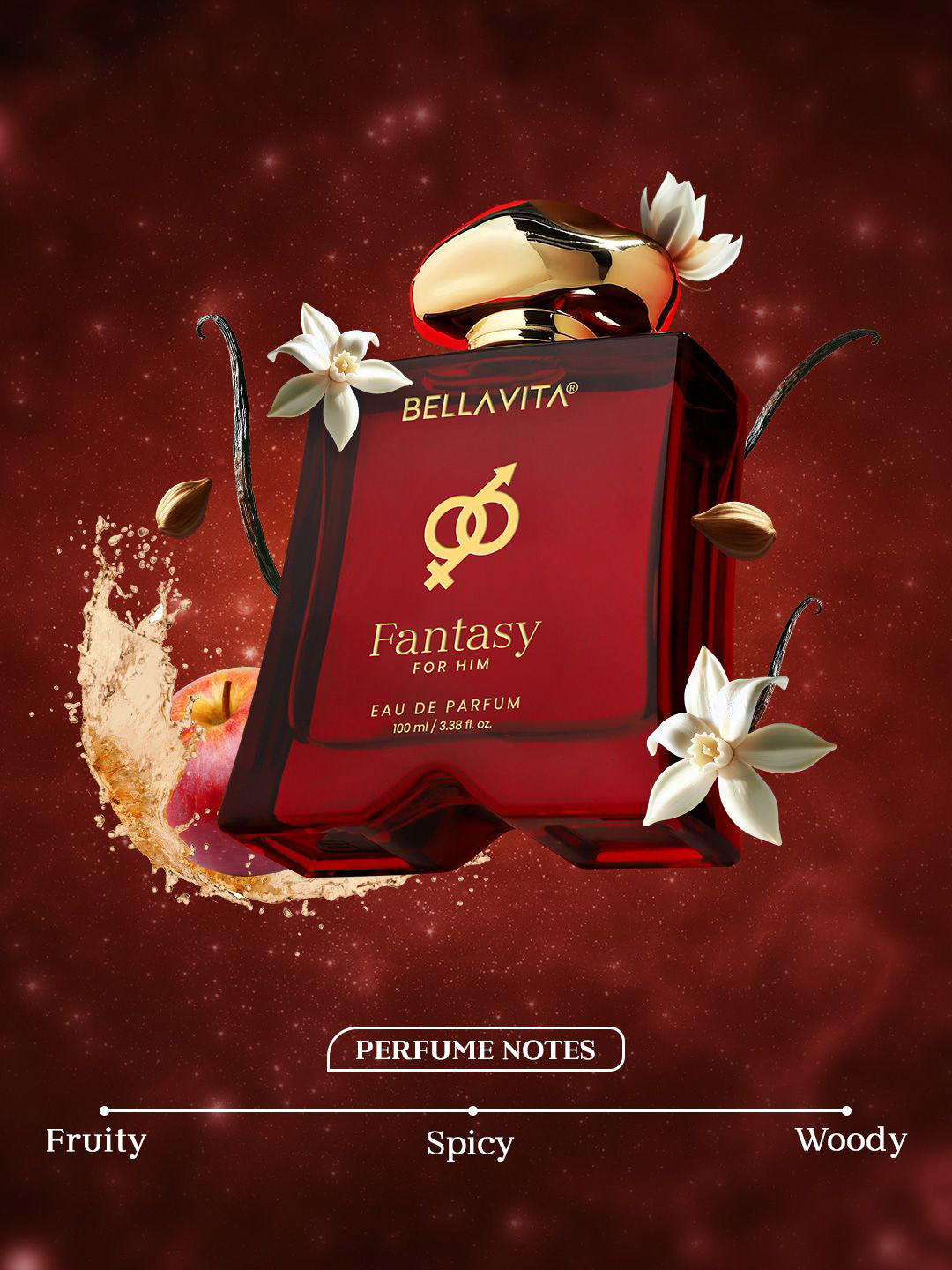 Bellavita Fantasy For Him Long Lasting Perfume (50ml)