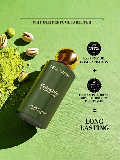 Bellavita Pistachio Long Lasting Perfume (100ml)