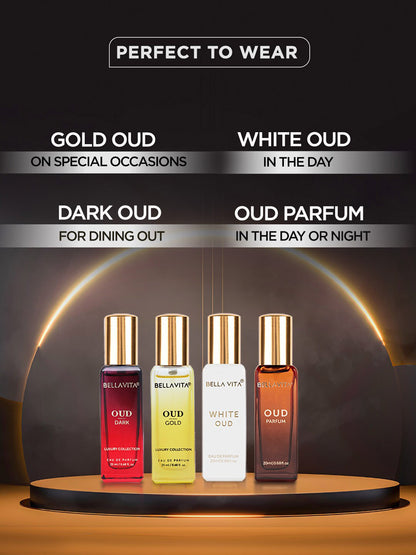 Bellavita Luxury Oud Experience Set (4 x 20ml)