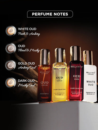 Bellavita Luxury Oud Experience Set (4 x 20ml)