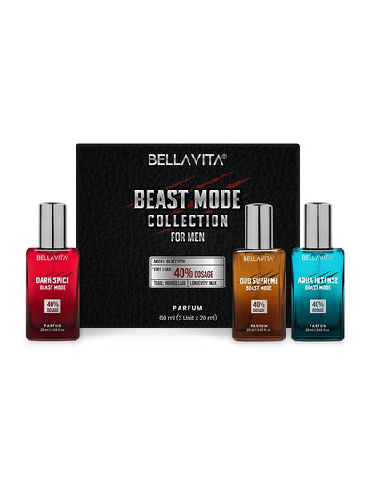 Bellavita Beast Mode Gift Set For Man (4 x 20ml)
