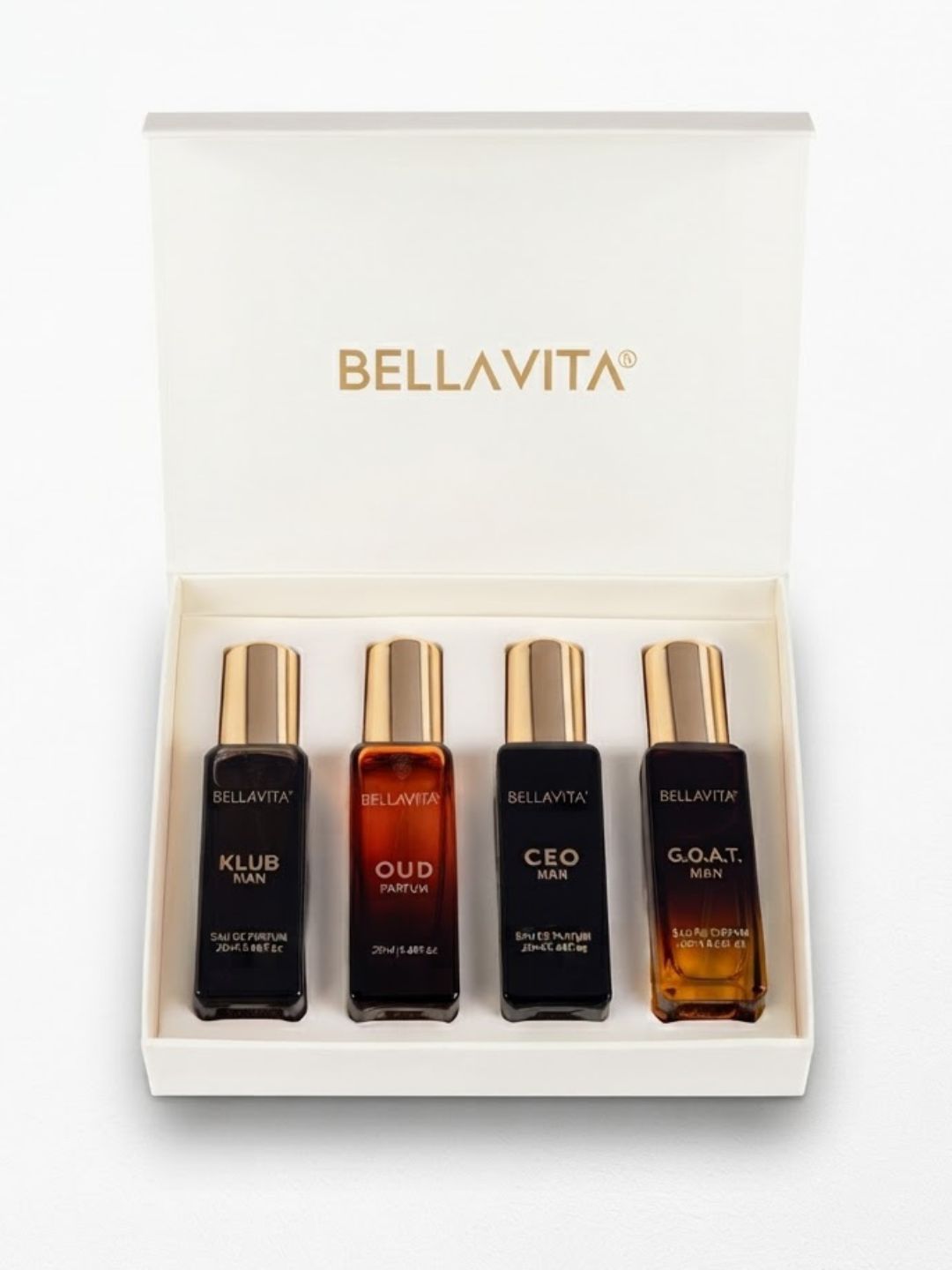 Bellavita Luxury Perfume Gift Set For Man (4 x 20ml)