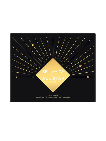 Bellavita All Star Gift Set For Man (4 x 20ml)