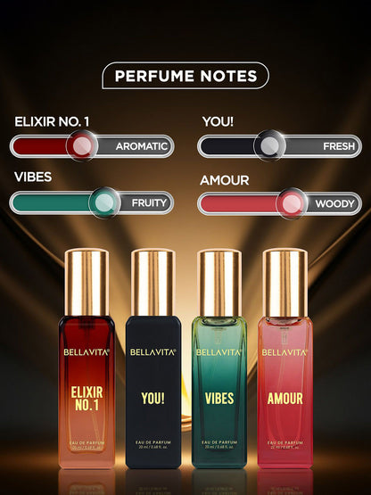 Bellavita All Star Gift Set For Man (4 x 20ml)