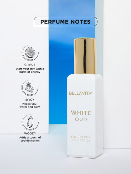 Bellavita White Oud Long Lasting Perfume (20ml)