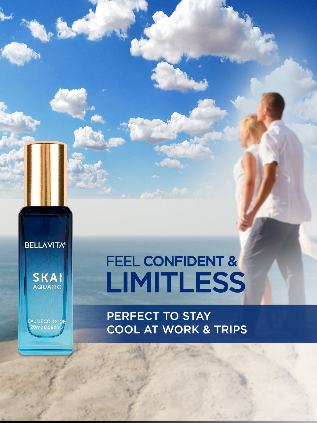 Bellavita Skai Aquatic Cologne (20ml)