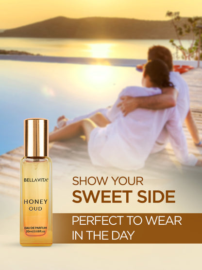 Bellavita Honey Oud Long Lasting Perfume (20ml)