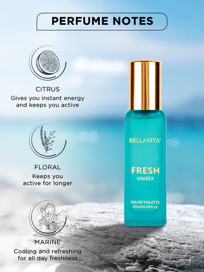 Bellavita Fresh Long Lasting Perfume (20ml)