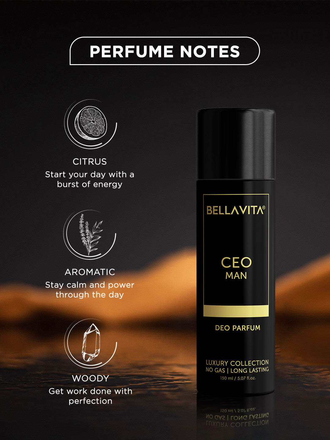 Bellavita Ceo Man Deo Parfum (150ml)