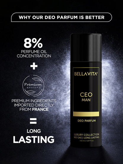 Bellavita Ceo Man Deo Parfum (150ml)