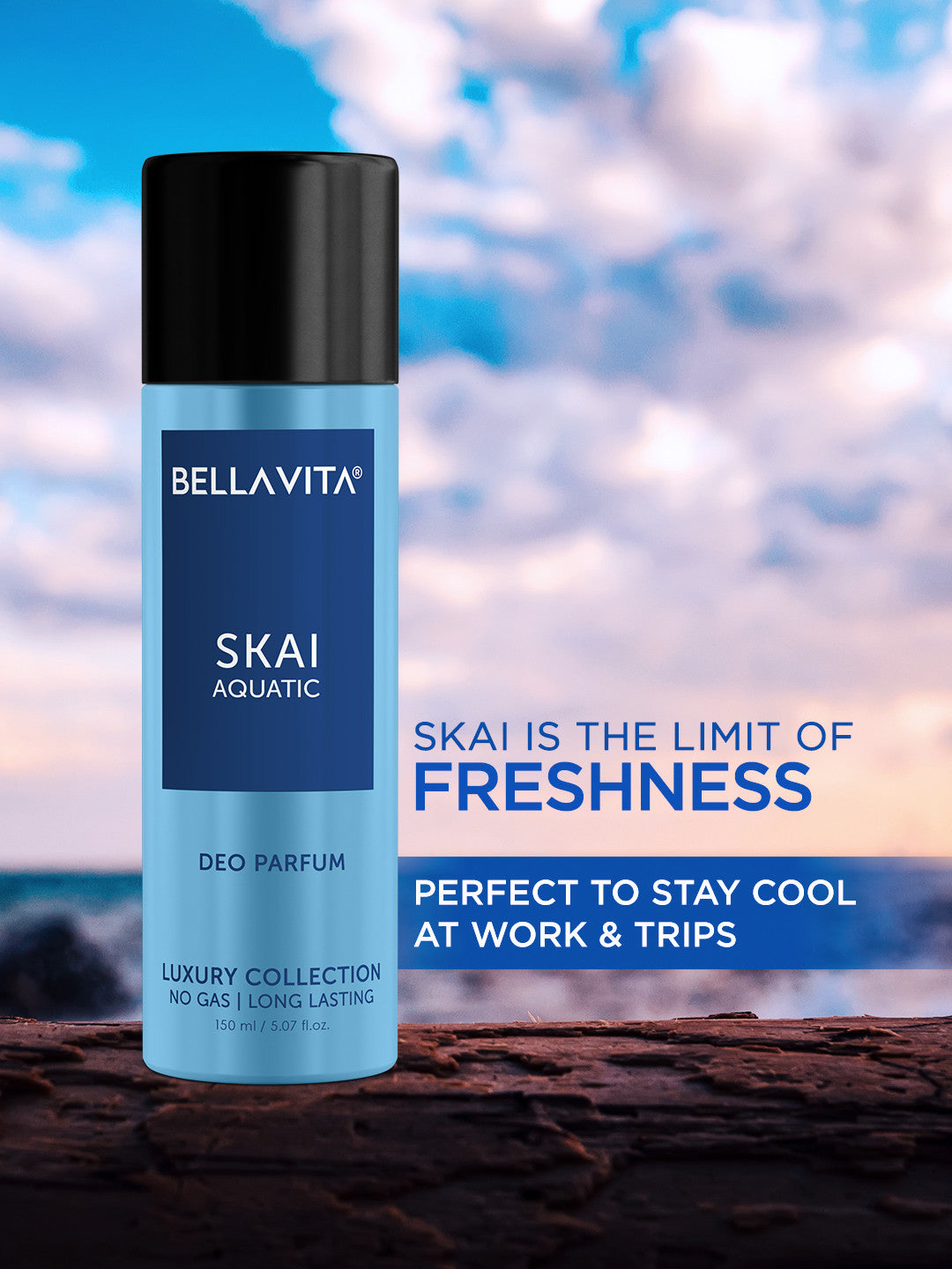 Bellavita Skai Aquatic Deo Parfum (150ml)