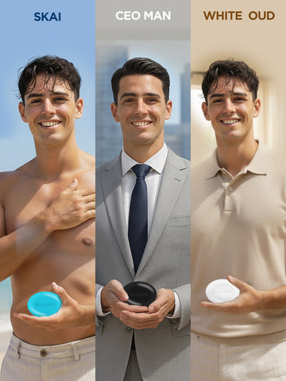 Bellavita Perfumed Bathing Bar For Men Bathing Bar (Pack of 3)