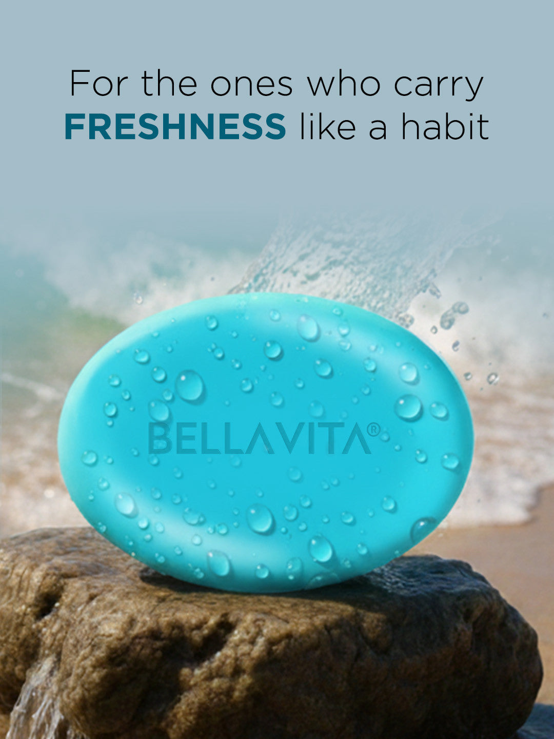 Bellavita Perfumed Bathing Bar For Men Bathing Bar (Pack of 3)