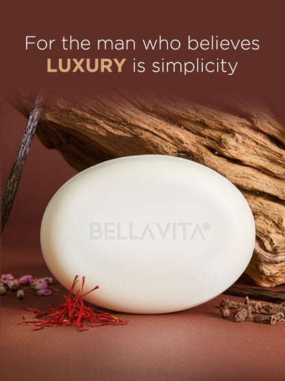 Bellavita Perfumed Bathing Bar For Men Bathing Bar (Pack of 3)