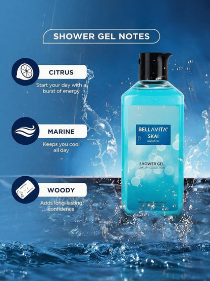 Bellavita Skai Aquatic Shower Gel (250ml)