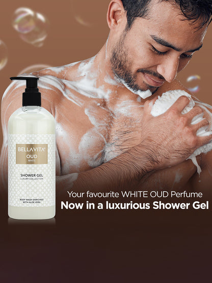 Bellavita Oud White Shower Gel (500ml)