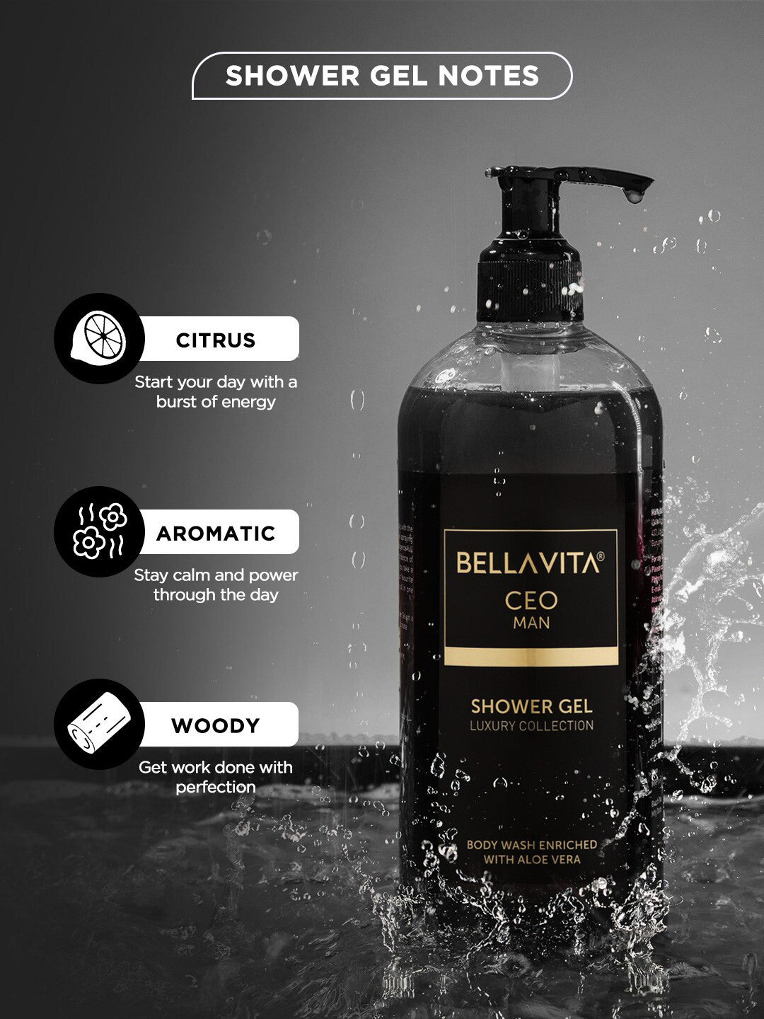 Bellavita Ceo Man Shower Gel (500ml)