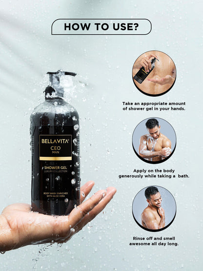 Bellavita Ceo Man Shower Gel (500ml)