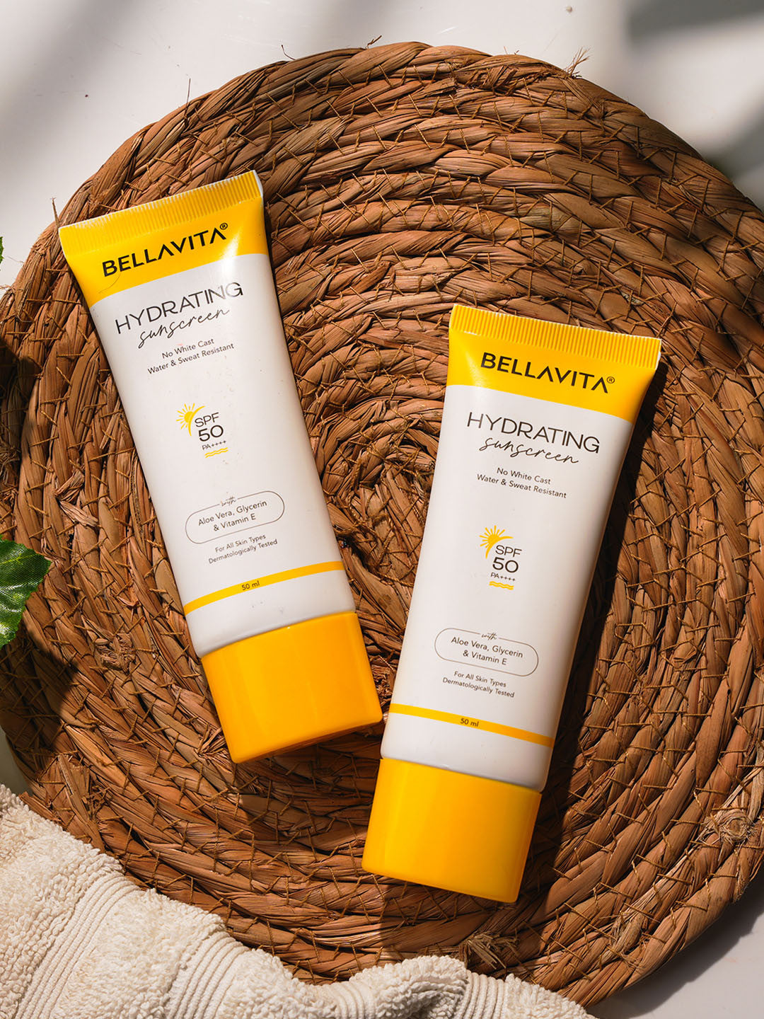 Bellavita Sun Block Water Based Sunscreen SPF 50 PA+++ (50ml)