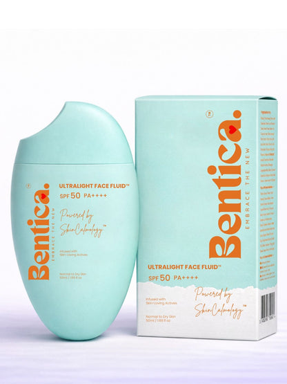 Bentica Ultralight Face Fluid SPF 50 PA++++ (50ml)