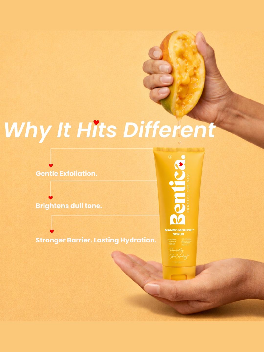 Bentica Mango Mousse Scrub (50ml)