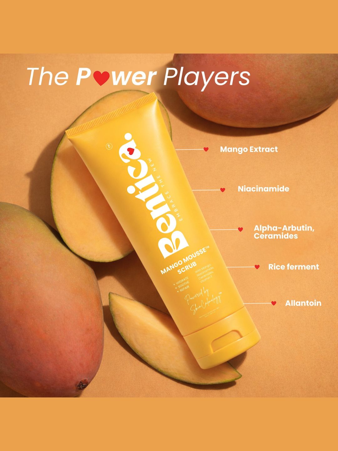 Bentica Mango Mousse Scrub (50ml)