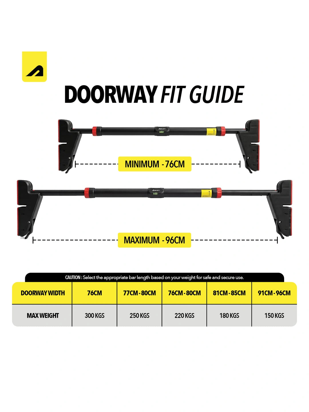 Boldfit Griplock Pull Up Bar