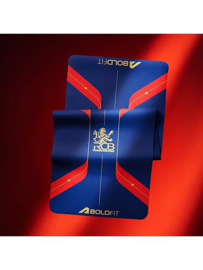 Boldfit Rcb Official Butterfly Yoga Mat